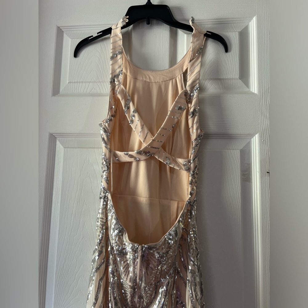 Silver Bedazzled Dress